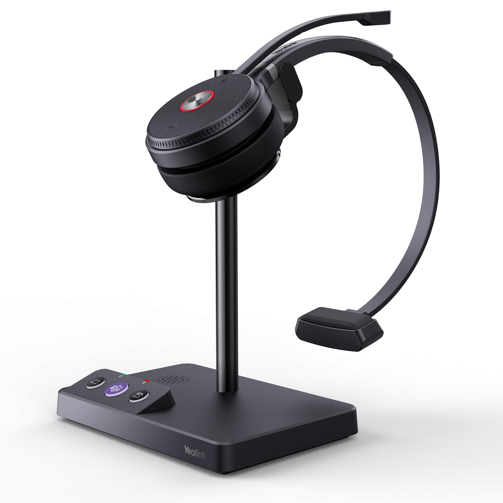 Amazon.com: Yealink WH62 DECT Mono Teams Wireless Headset, 525 ft